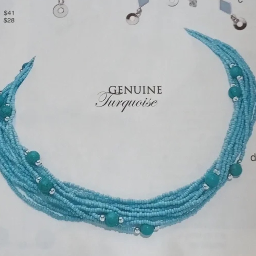 Turquoise Choker Necklace 🩵